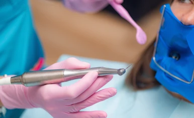 Rotary instruments used for root canal treatment.