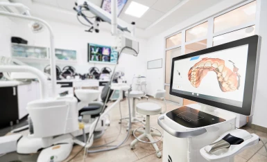 Sirona Omnicam digital impression scanner.